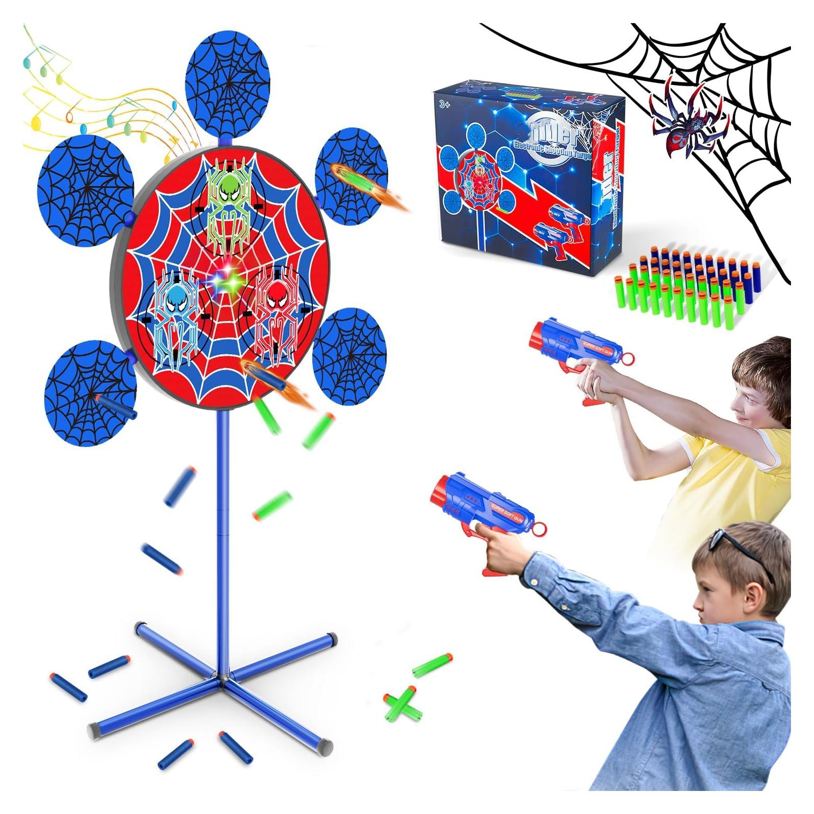 Juego de Tiro Nerf Qichuang con 2 Pistolas y 40 Dardos