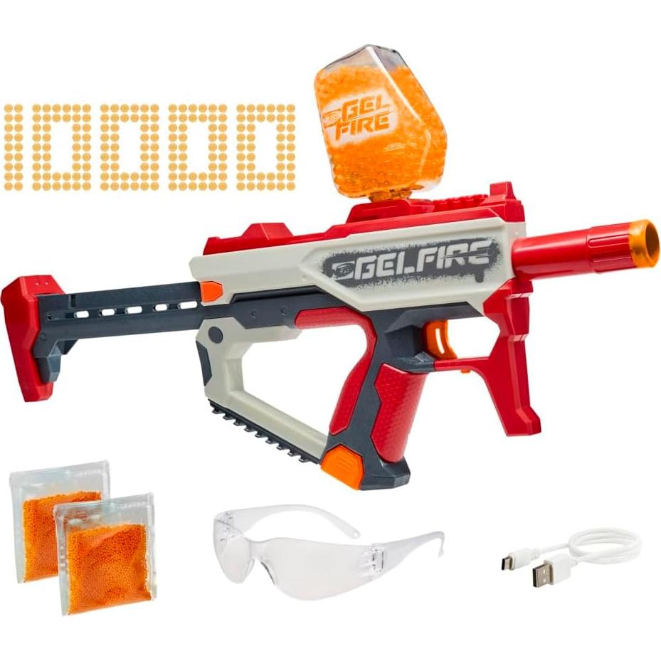 Nerf Pro Gelfire Mythic Blaster Automático 10,000 Balas