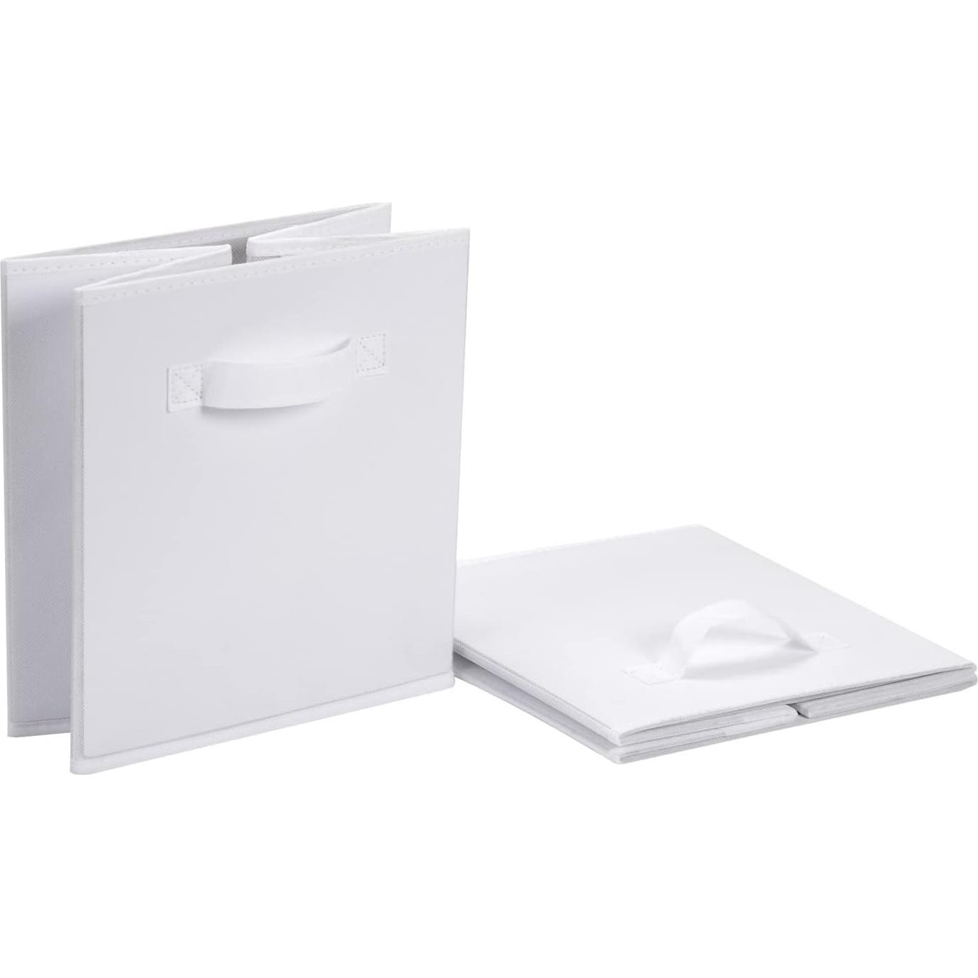 Cajas de Almacenamiento Amazon Basics 6 Piezas Tela Plegable