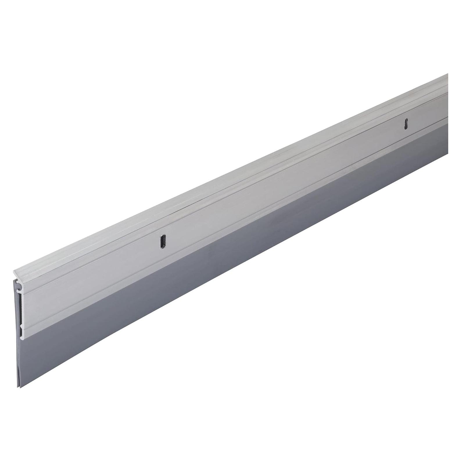 Barrera de Puerta M-D 91 cm Aluminio y Vinilo Plata