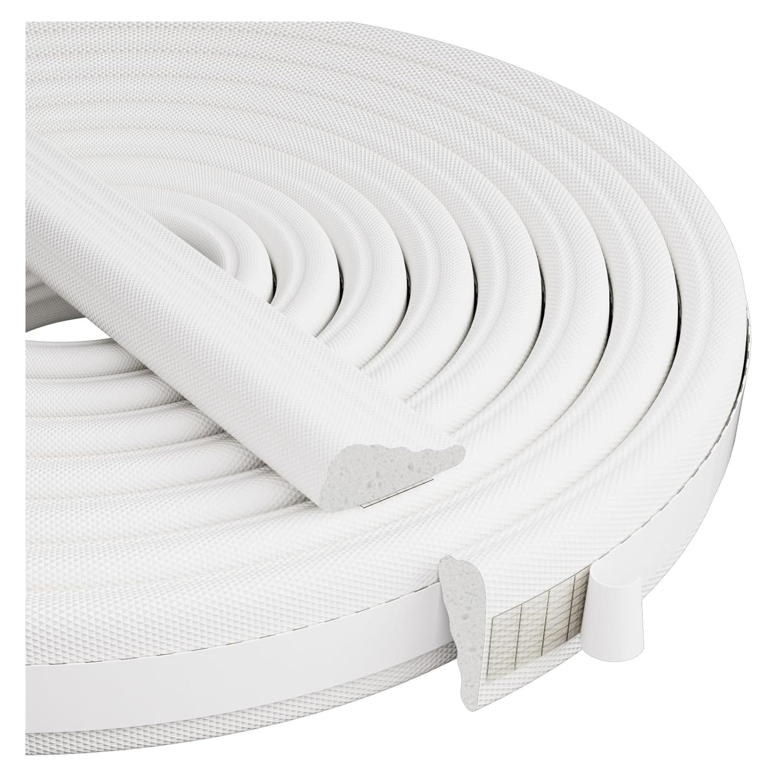 Tira de Sellado de Ventana KNEELISA 299.72 cm Blanco Aislante