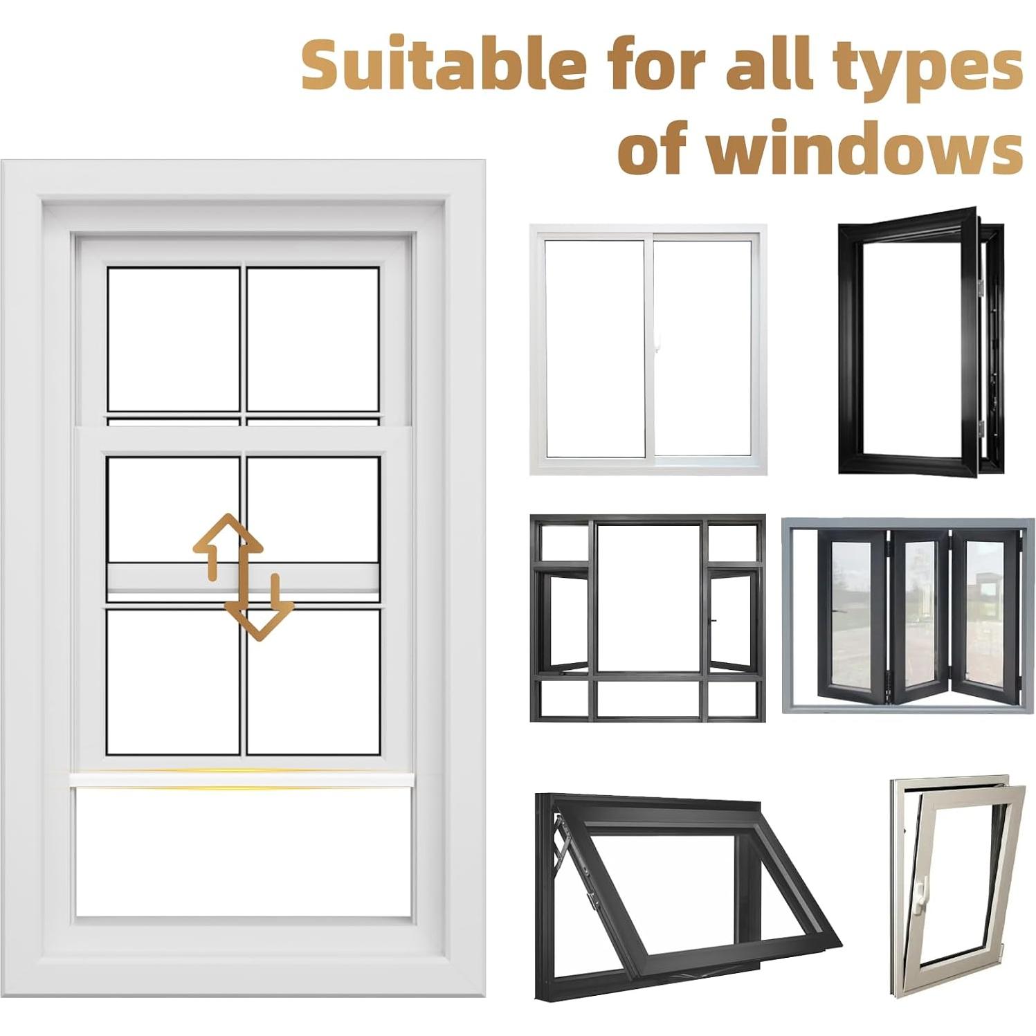 Tira de Sellado de Ventana KNEELISA 299.72 cm Blanco Aislante