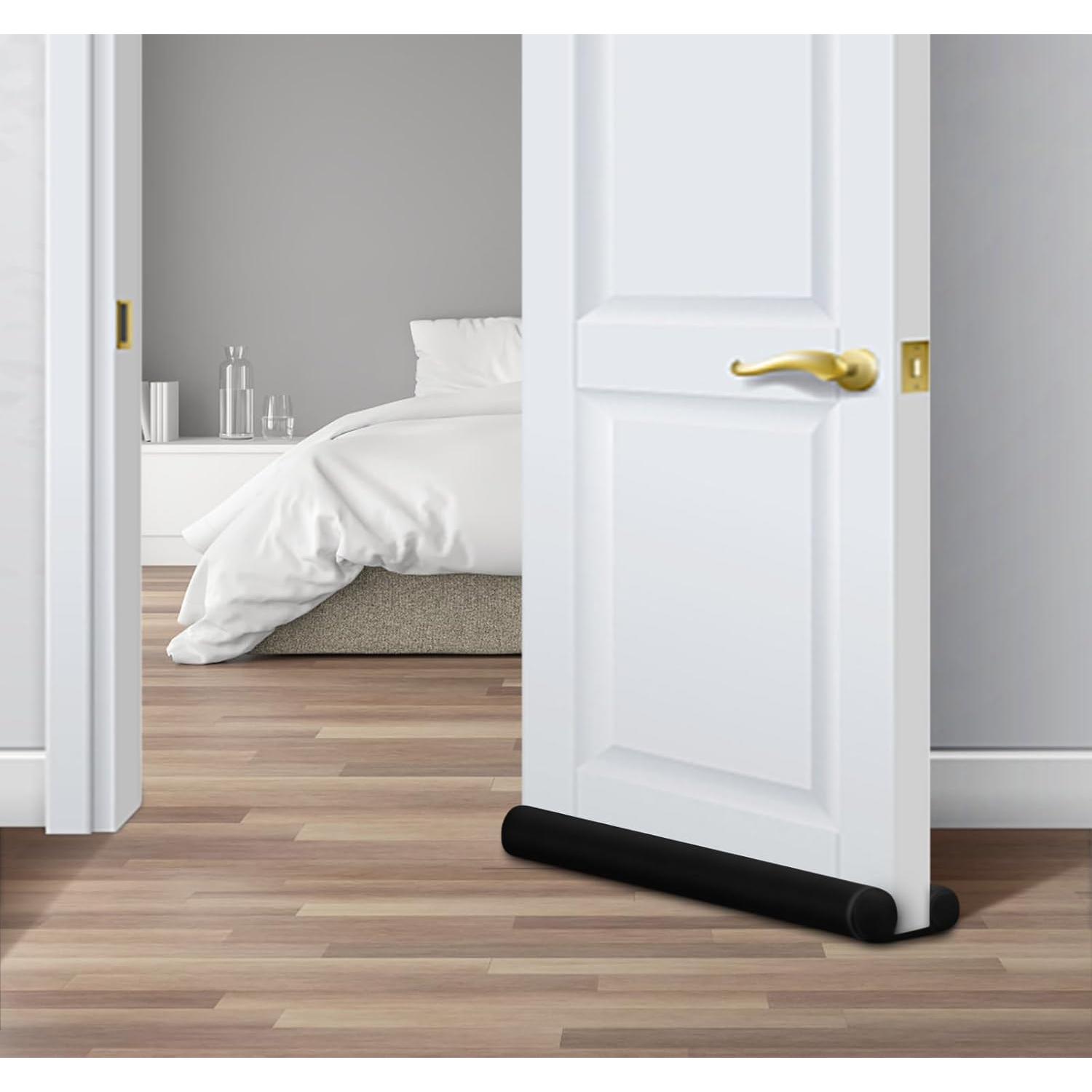 Tapón de Corrientes MAXTID 76.2 cm Negro para Puertas