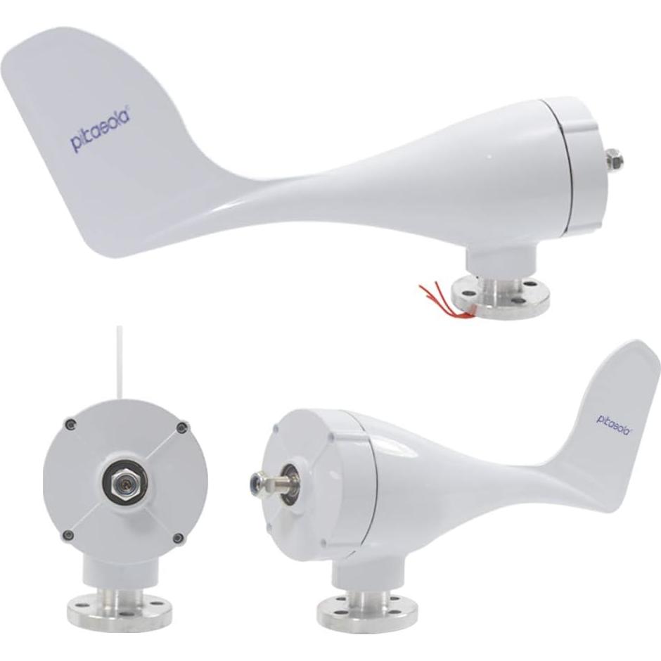 Generador Eólico Pikasola 400W 12V 3 Aspas para Hogar