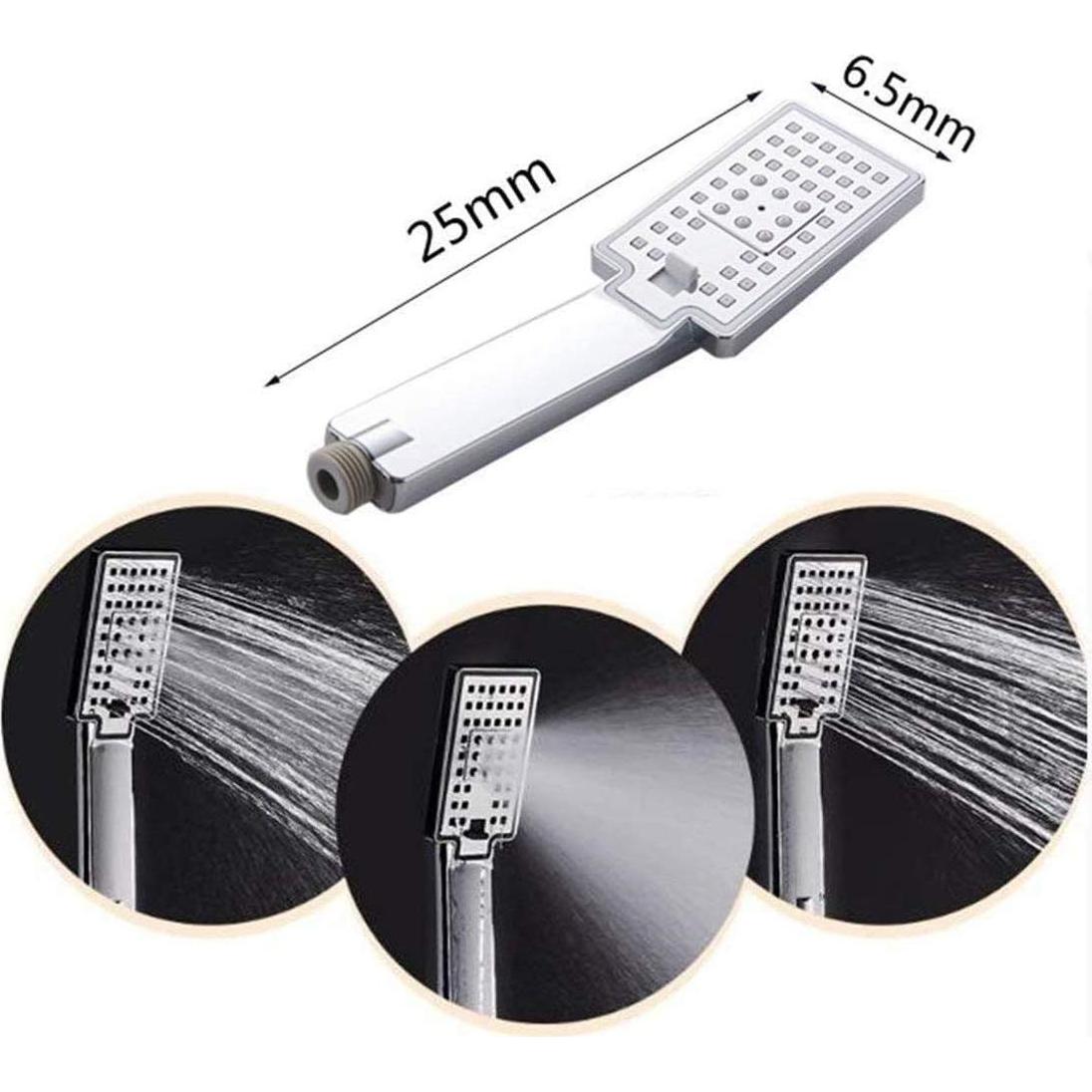 Panel de Ducha LED ELLO&ALLO Acero Inoxidable 132x46 cm