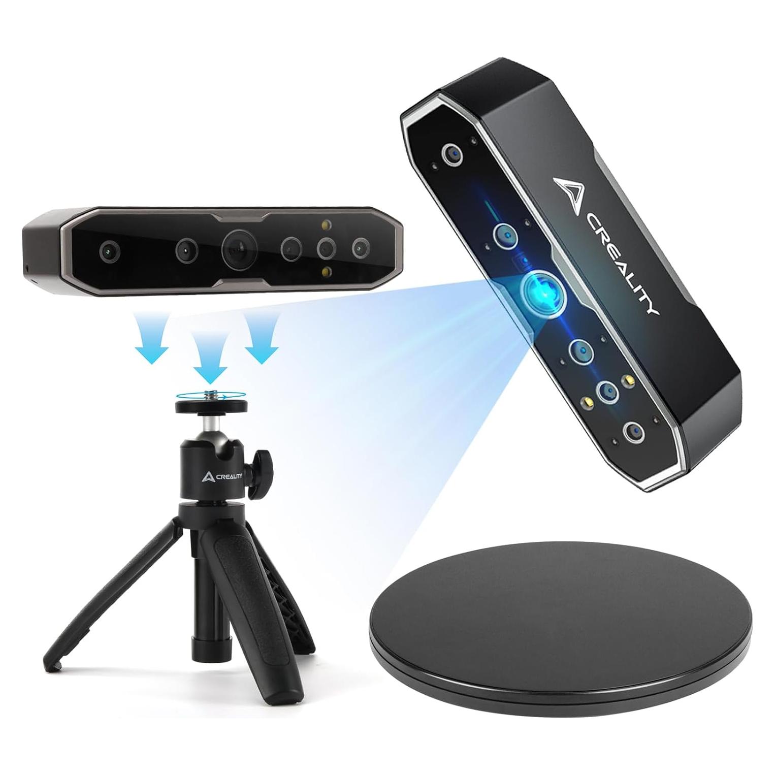 Escáner 3D Creality Otter con trípode y soporte giratorio