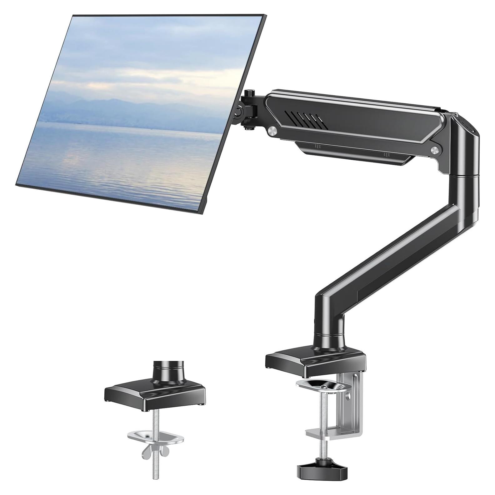 Brazo de Monitor ErgoFocus para Pantallas de 32" Negro