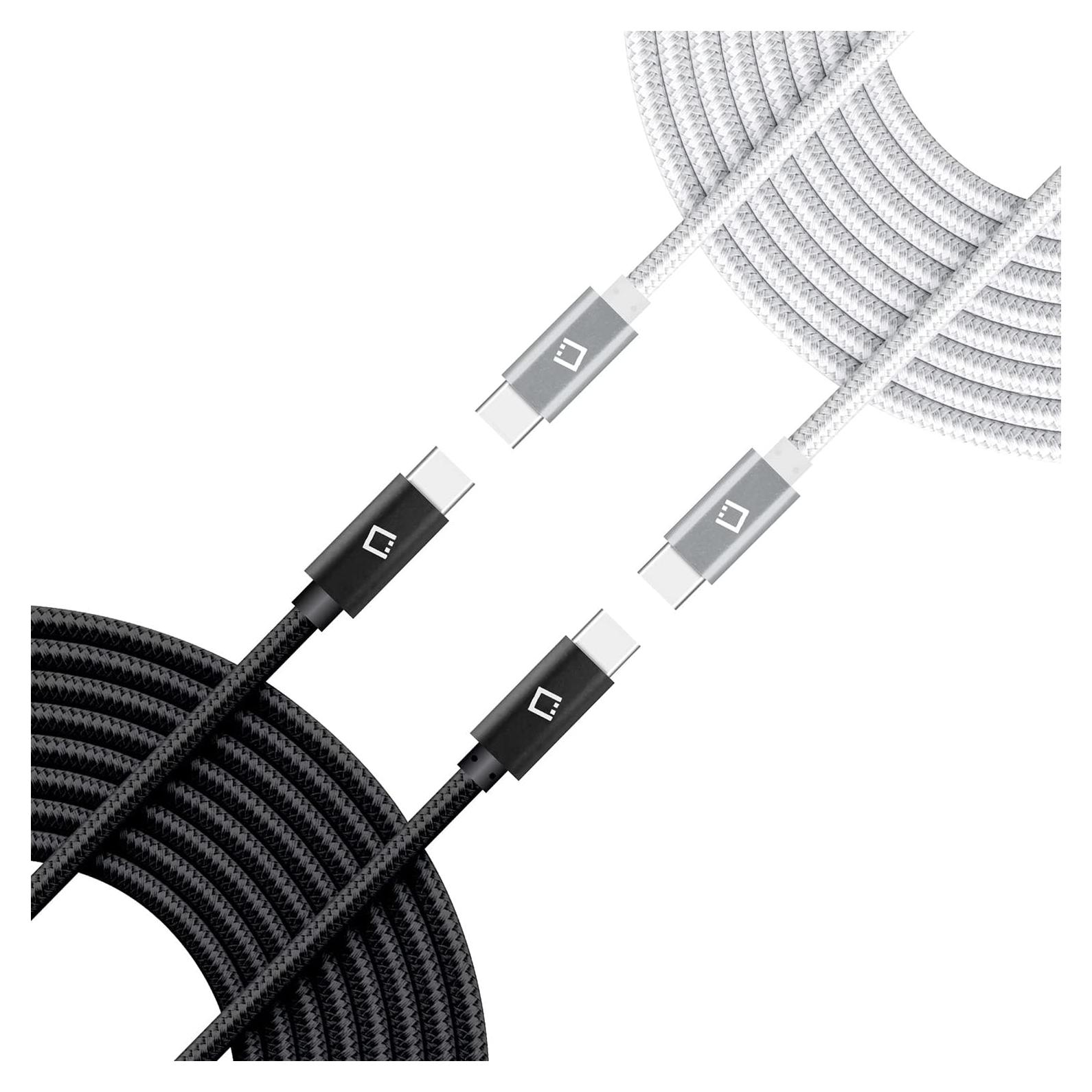 Cable USB-C Dual 60W Rápido Compatible Xiaomi Mi 9 Pro 5G