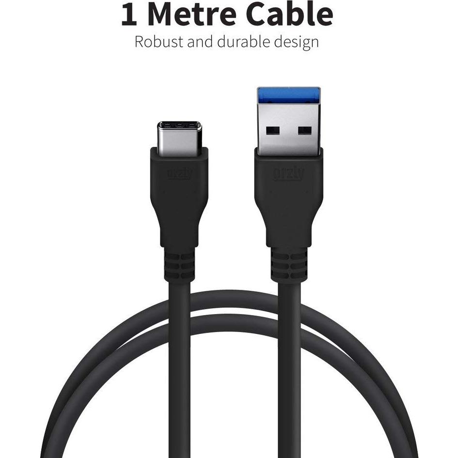 Cable USB 3.0 Tipo-C Big-E 1M 25W Carga Rápida 5Gbps