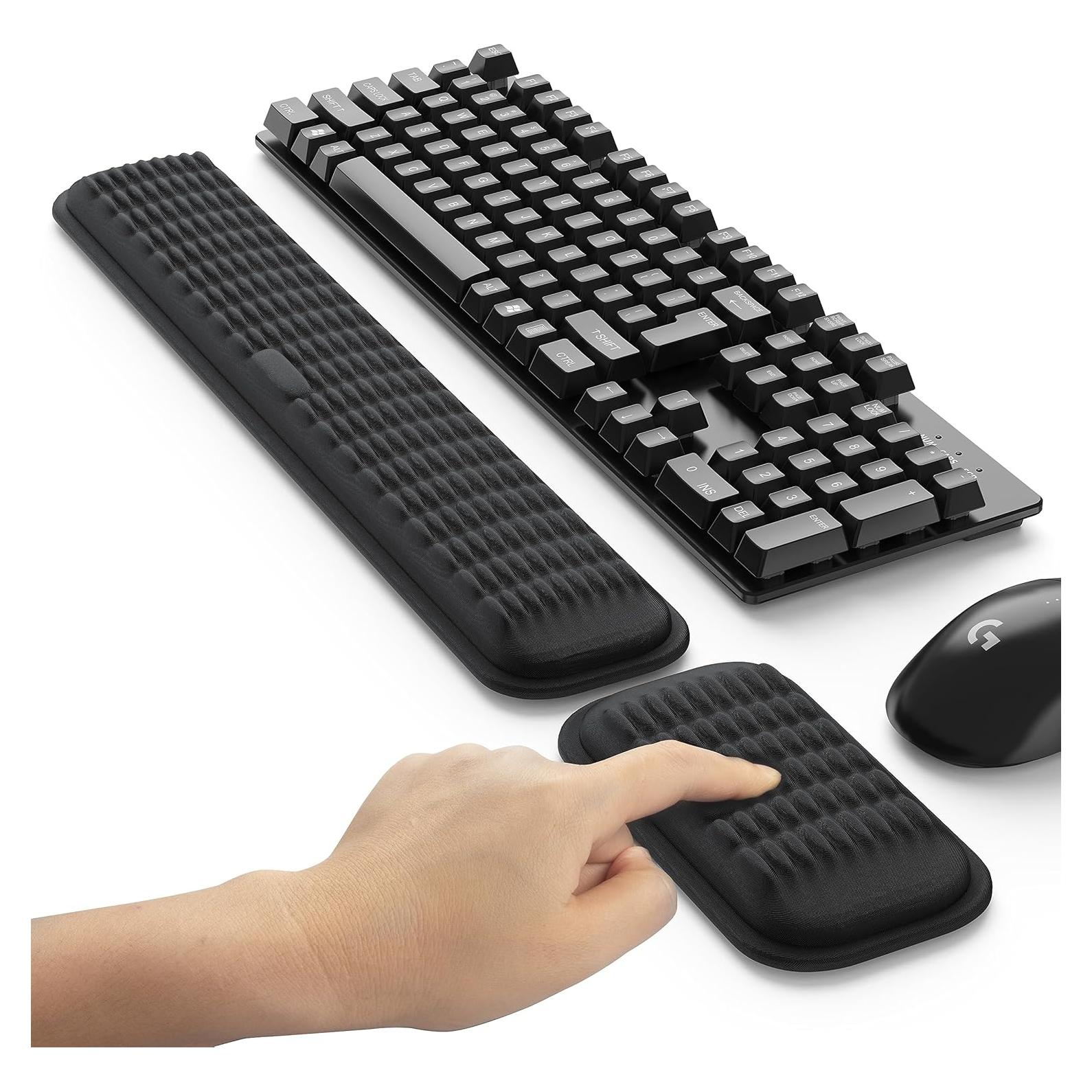 Reposamuñecas Ergonómico MEKASS para Teclado y Ratón