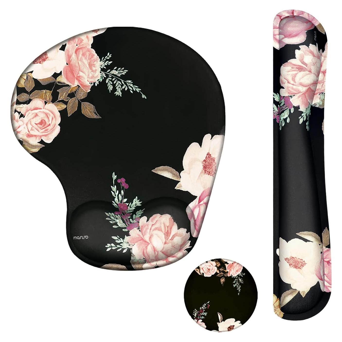 Soporte de Reposamuñecas MOSISO Ergonómico Negro