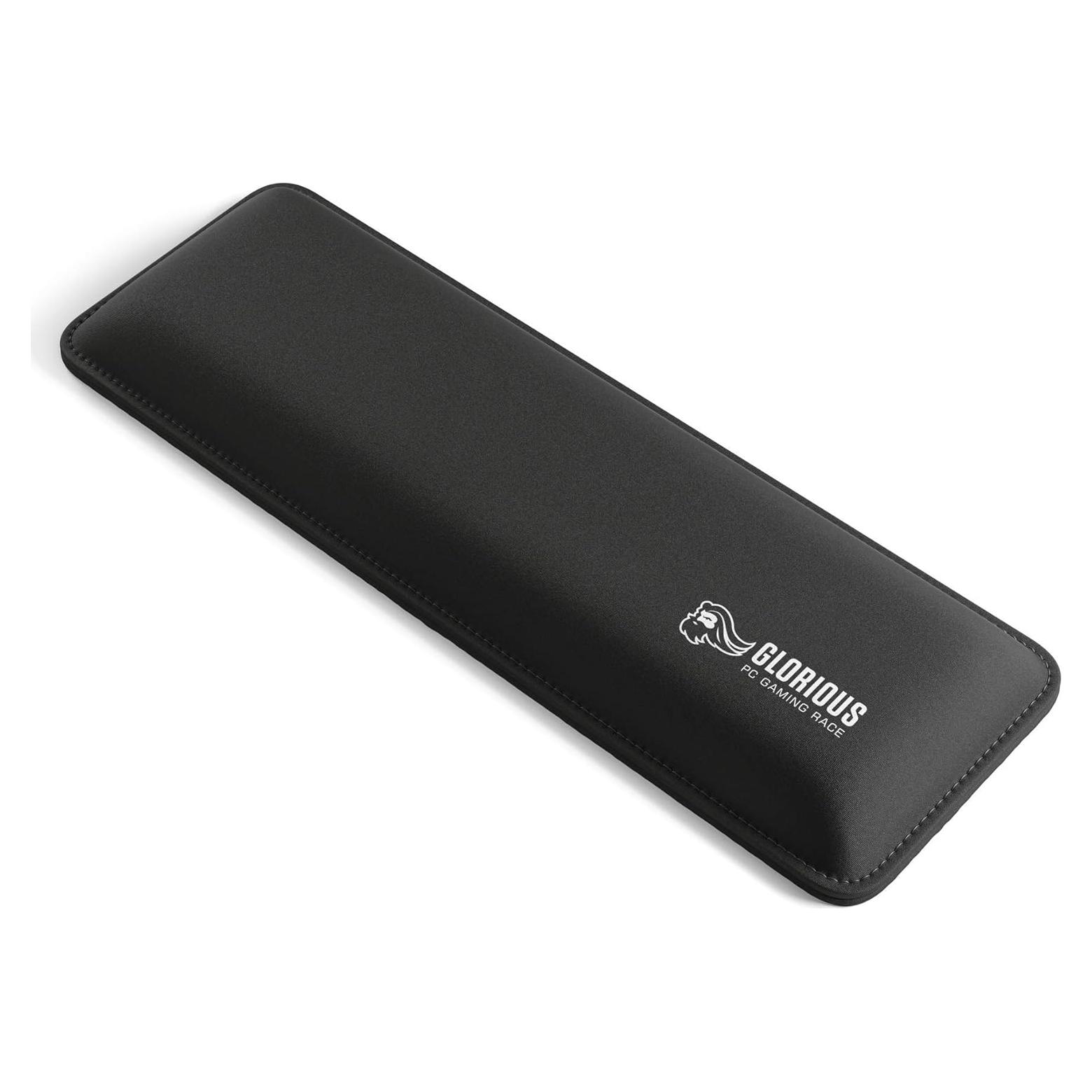 Reposamuñecas Ergonómico Glorious GWR-75 Compacto Negro 30x10 cm