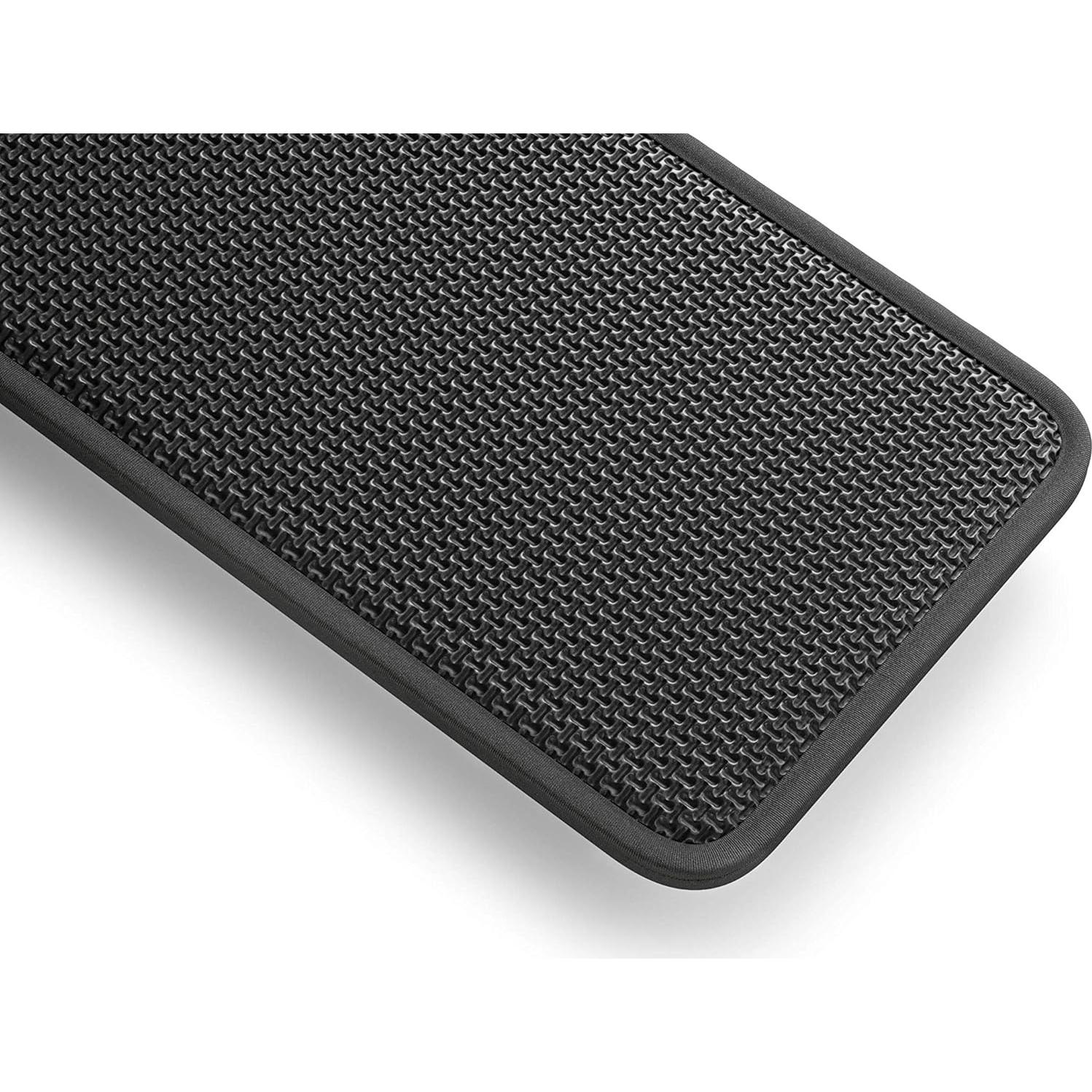 Reposamuñecas Ergonómico Glorious GWR-75 Compacto Negro 30x10 cm