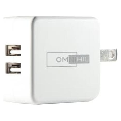 Cargador de Pared OMNIHIL + Cable USB-A a C 1.52m para Altavoz Bluetooth