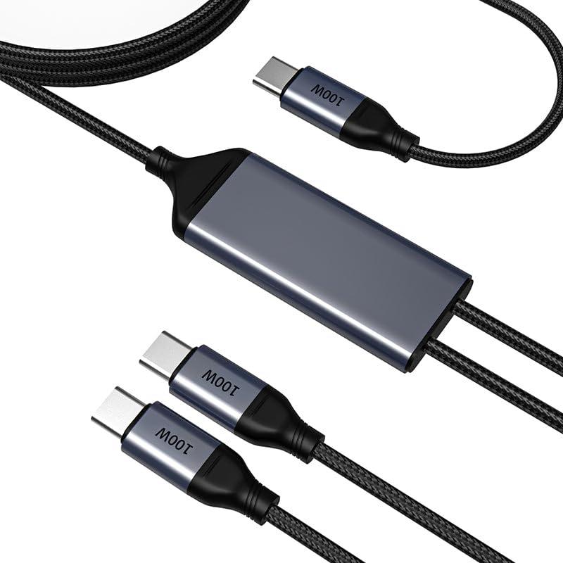 Cable Divisor USB-C 1,52m OMNIHIL Compatible Altavoz Bluetooth