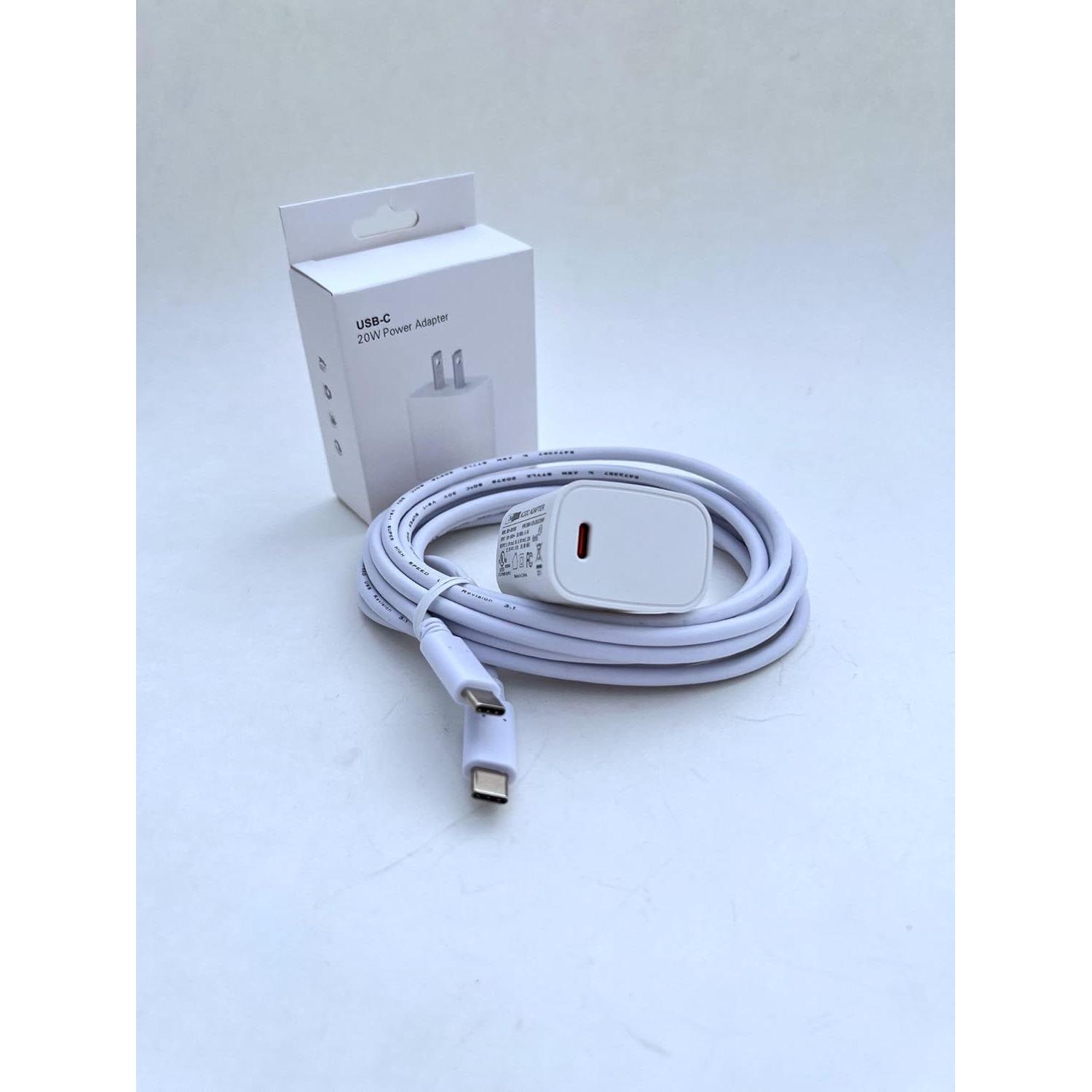 Cargador de Pared OMNIHIL 20W + Cable USB-C 3.05m para Altavoz Bluetooth