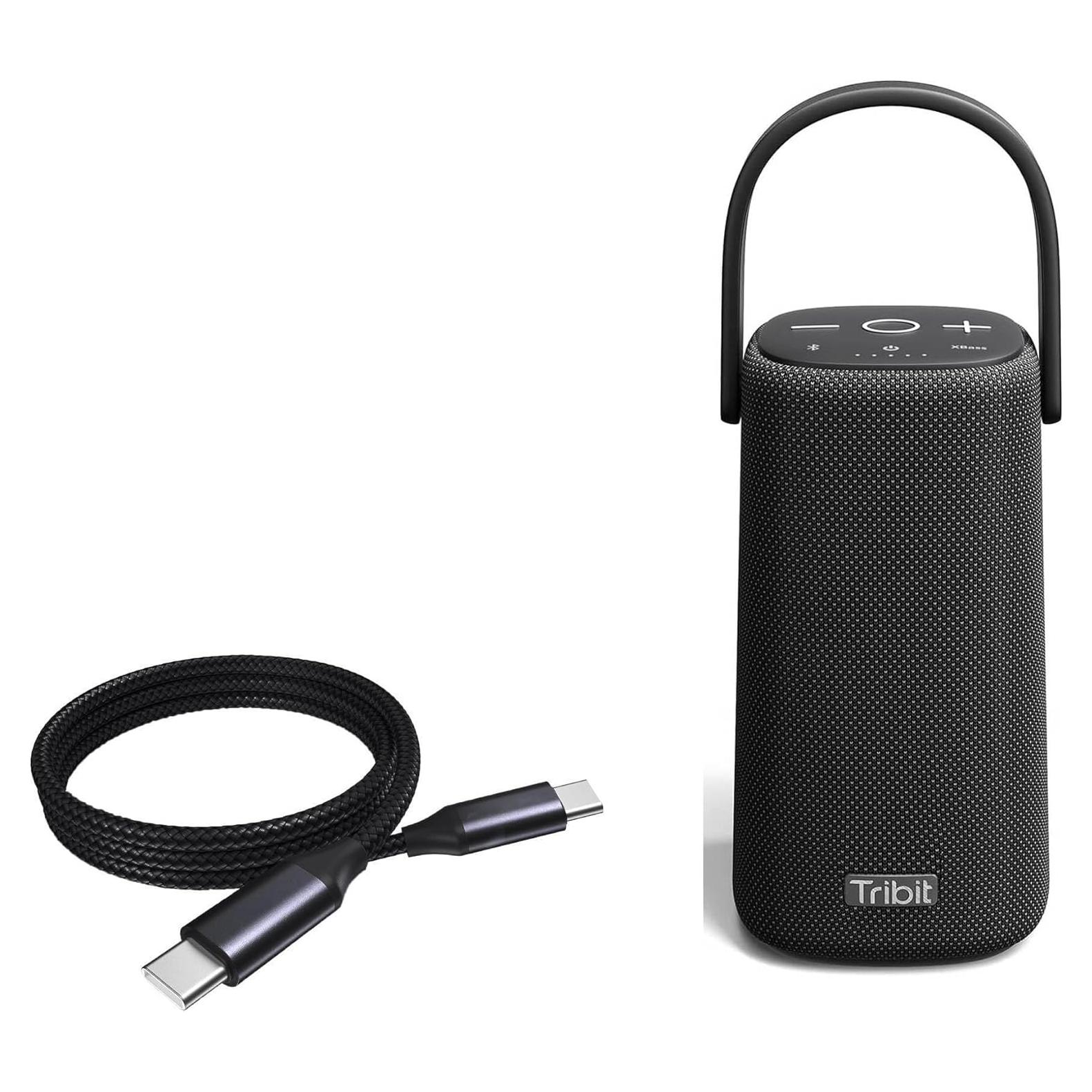 Cable BoxWave USB-C a USB-C 0.91m 100W para Tribit StormBox Pro