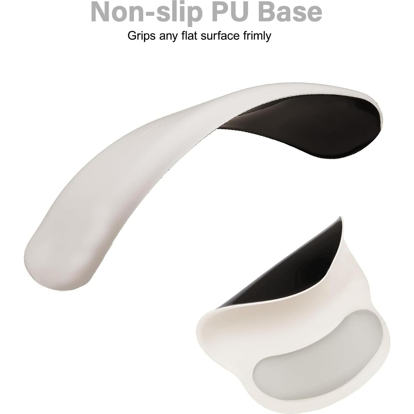 Soporte Reposamuñecas Ergonomico Mosiso Gris Piedra