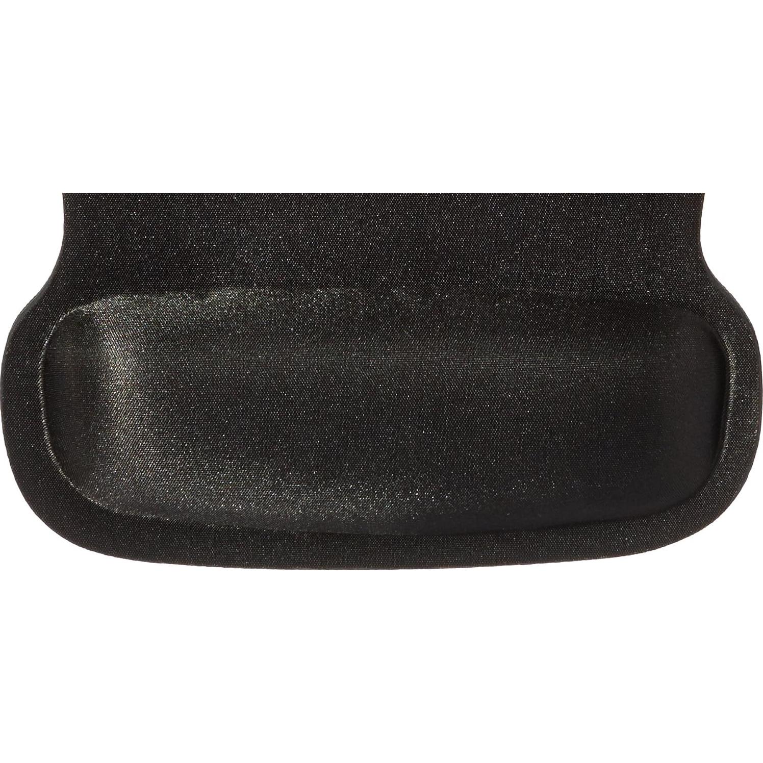 Almohadilla de ratón ergonómica Amazon Basics con gel negro