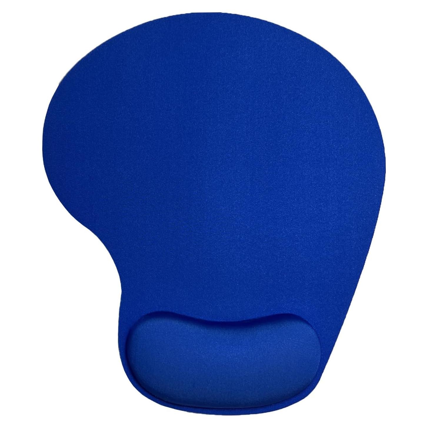 Alfombrilla de Ratón Ergonómica LIZPARE Azul con Reposamuñecas