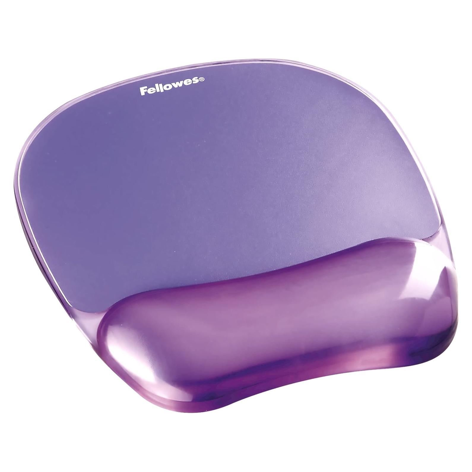 Almohadilla de Gel Fellowes 91441 con Reposamuñecas Púrpura