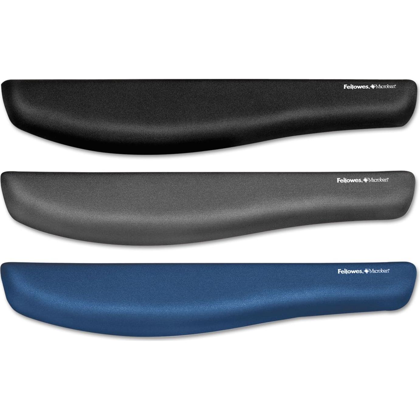 Reposamuñecas Ergonómico Fellowes PlushTouch FoamFusion Azul