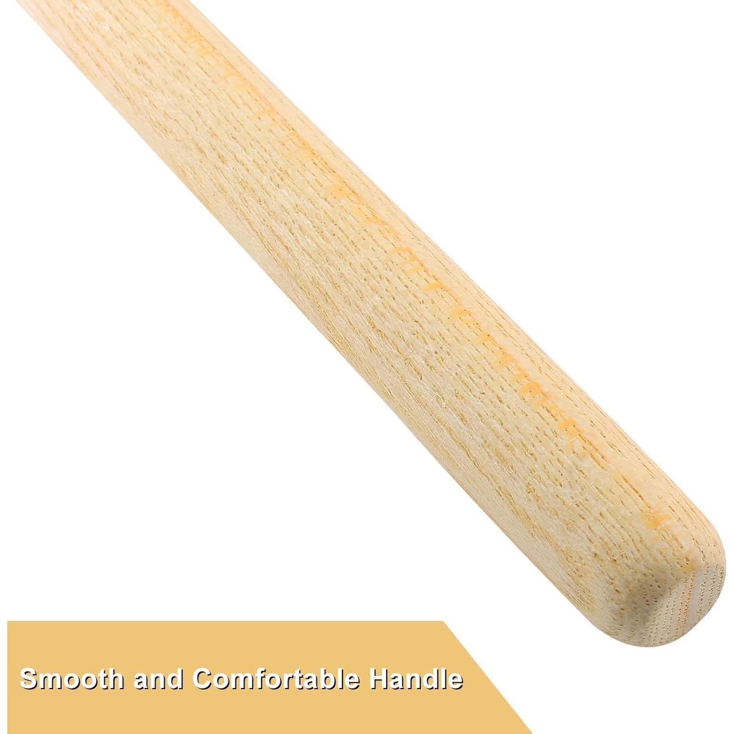 Mallet de Tambor Jiozermi 33.5 cm Fieltro de Lana Beige