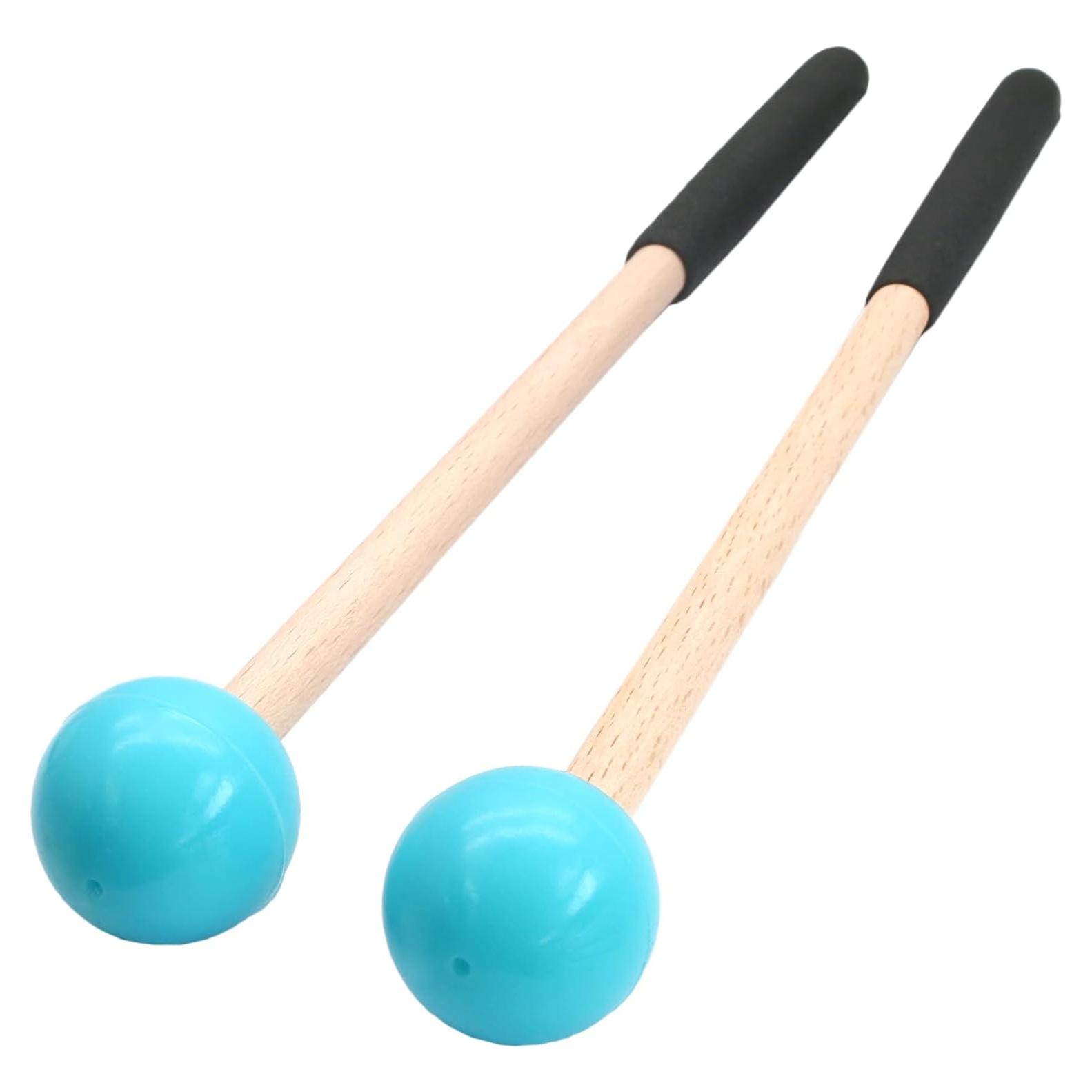 Mallets de Glockenspiel Biaungdo 2 Piezas Azul 22.5 cm