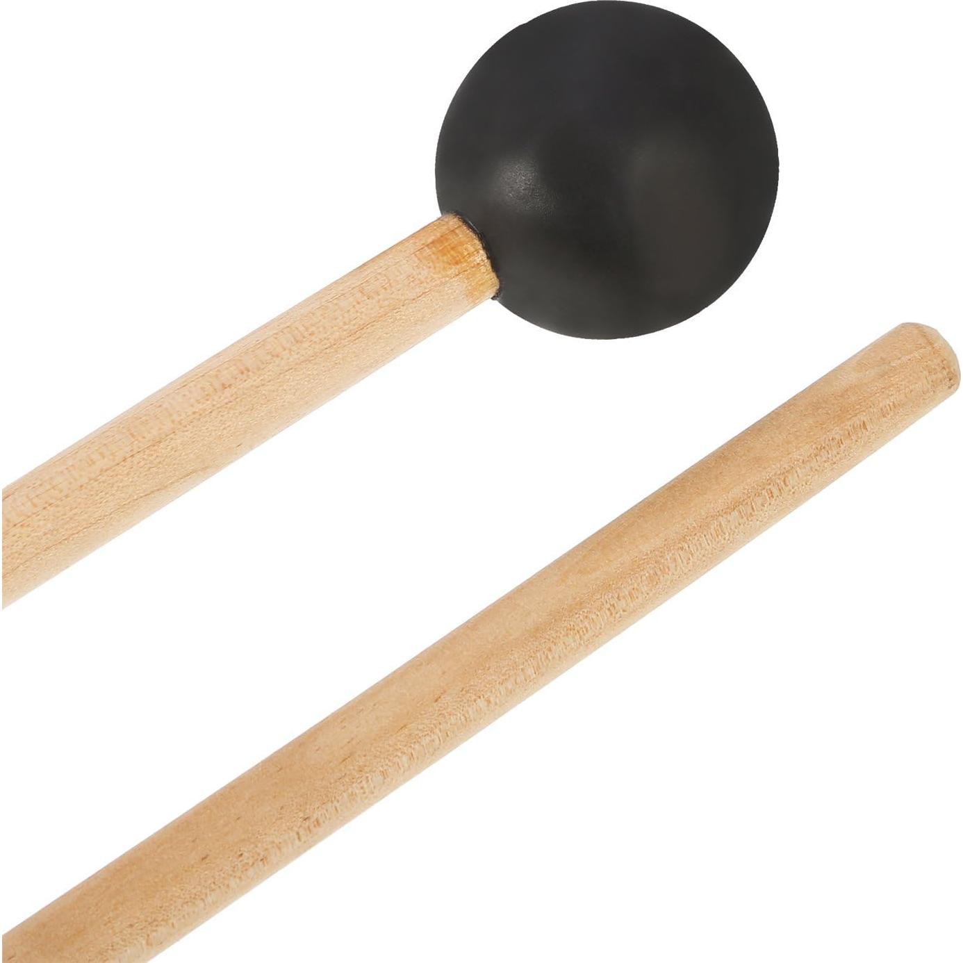 Mallets de Campana Shappy, 1 par, Mango de Madera 38 cm