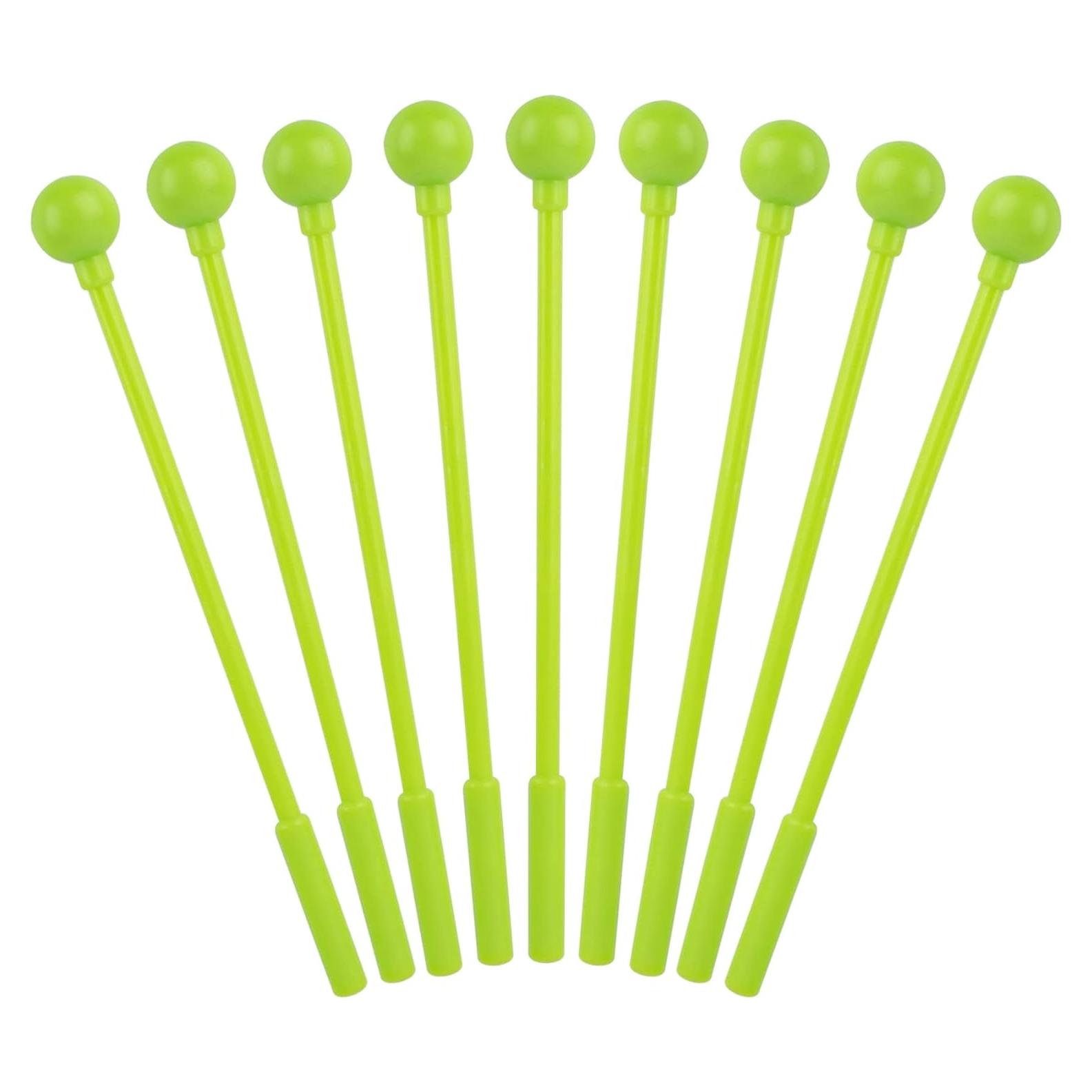 Paquete de 10 Martillos de Percusión AUEAR 20 cm Verde