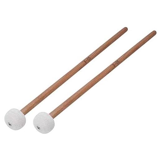 2 Piezas Mallets de Fieltro para Tambor Snare Kooing