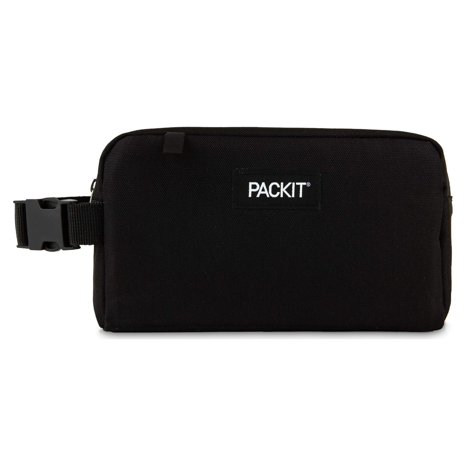 Caja de Snacks Congelable PackIt Negra 0.8L EcoFreeze