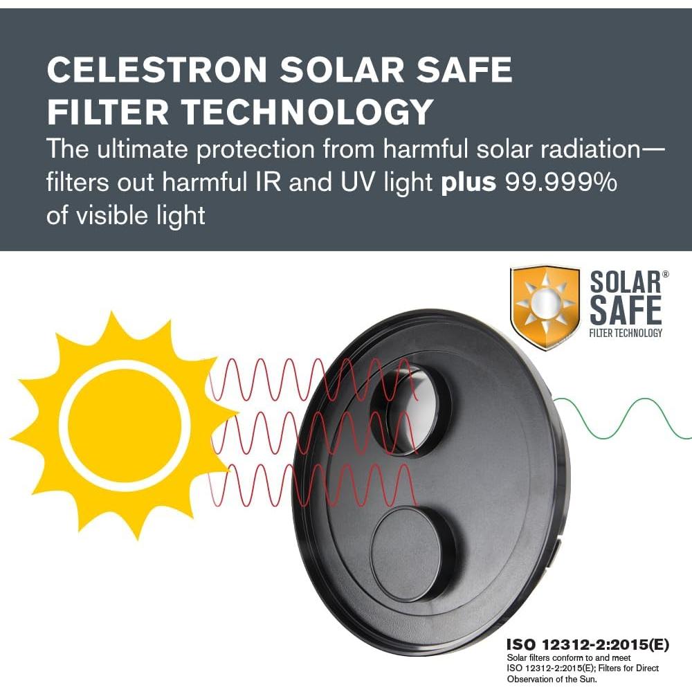 Filtro Solar Celestron EclipSmart para Telescopios 130mm