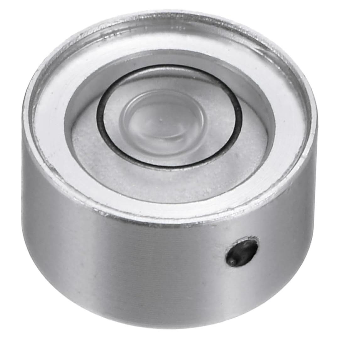 Nivel de Burbuja Circular HARFINGTON 13mm Metal Plata