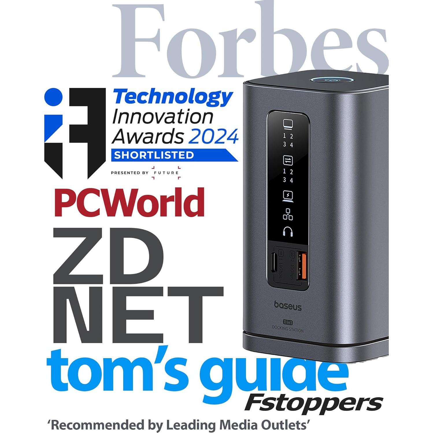 Baseus Estación de Acoplamiento 11 en 1 Triple Pantalla 4K