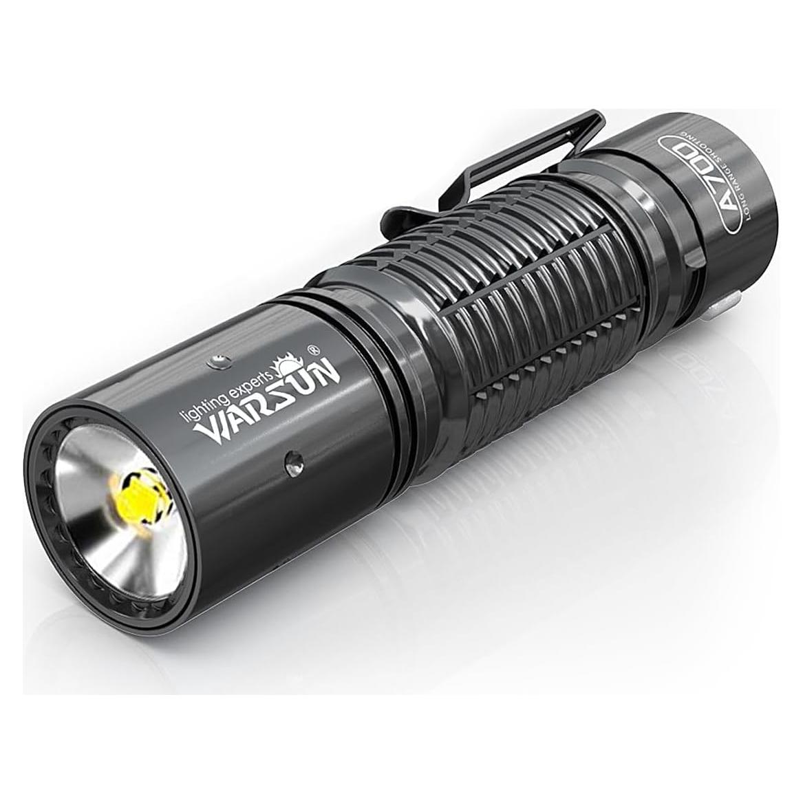 Mini Work Light, Small Flashlight Rechargeable, Pocket led Flashlight, Compact Flashlight, 700LM with Type-C Charging, LED Flashlight, for Work, Daily Use, Emergency, Night Walk