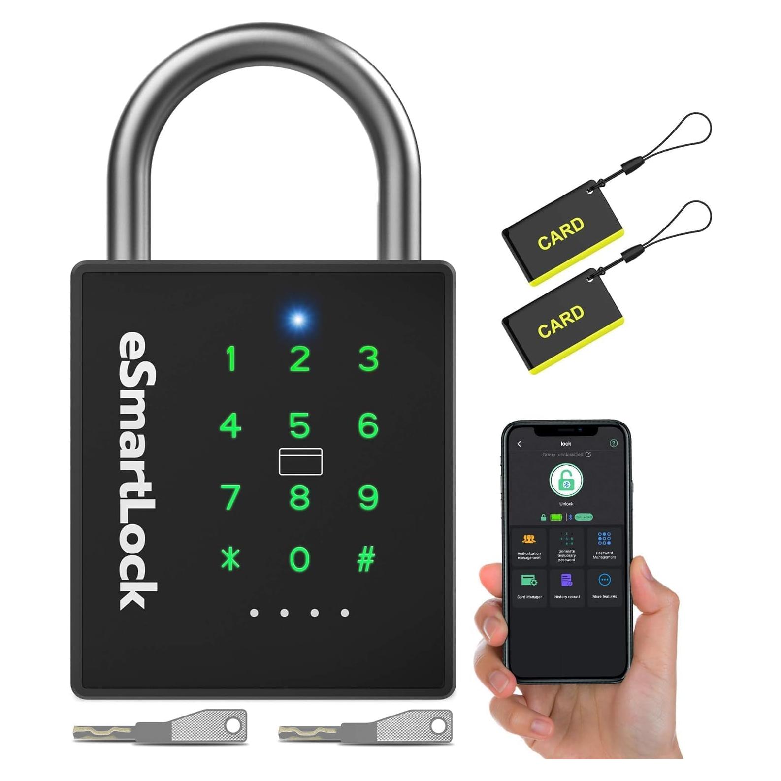 Candado Inteligente eLinkSmart P12BC Alta Resistencia IP67