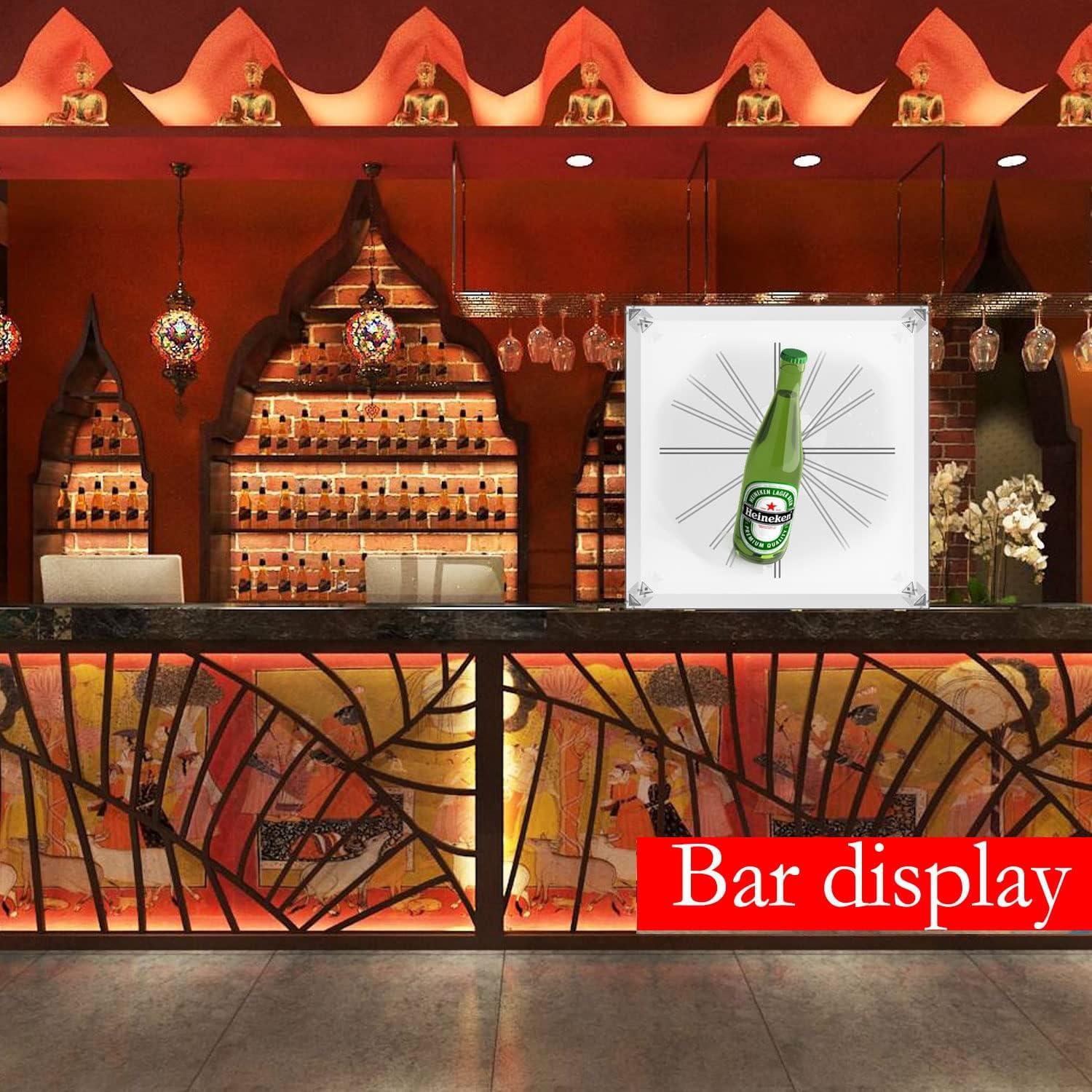 Cubierta de Ventilador Holográfico 3D MAGIXUN 58 cm Transparente