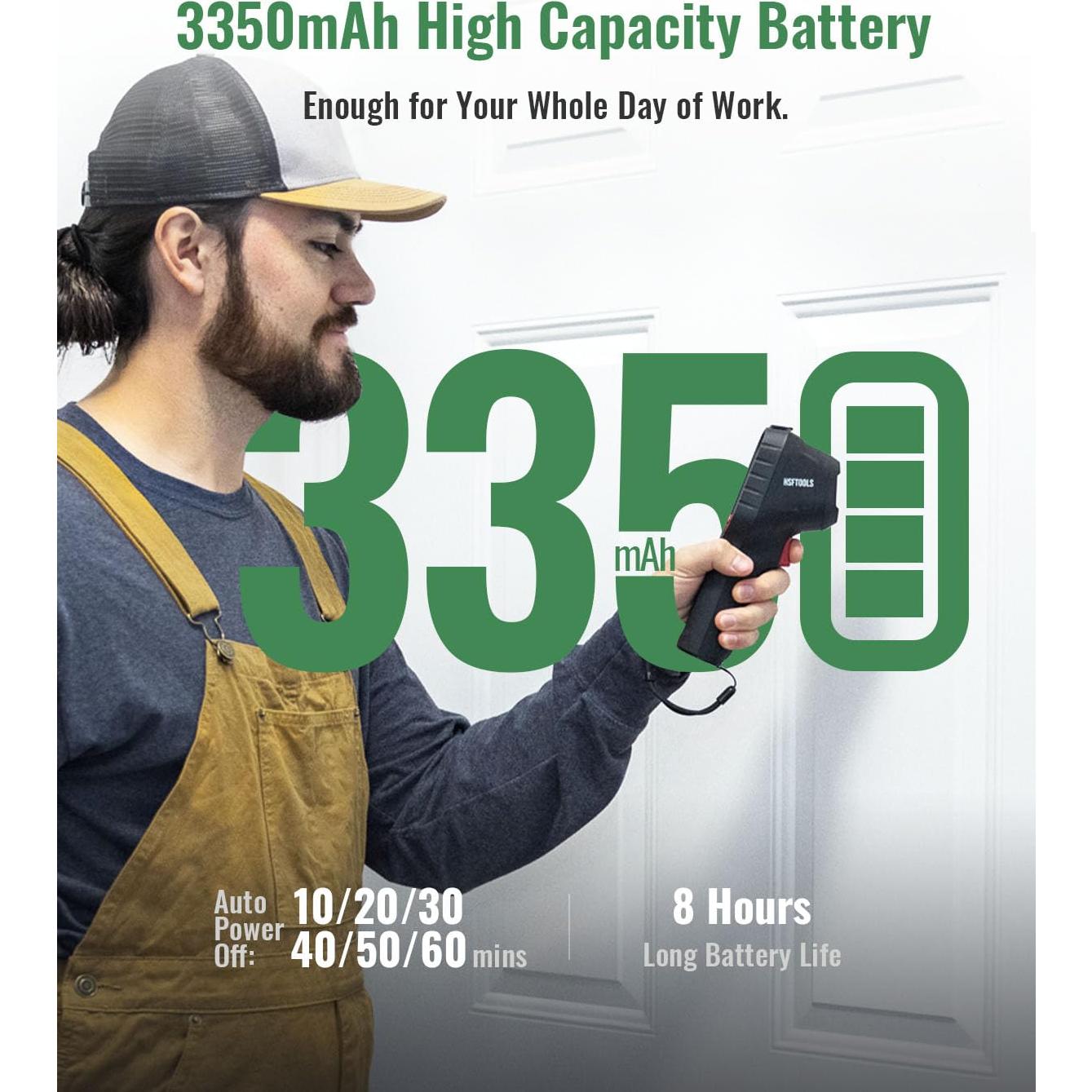 Cámara Térmica HSFTOOLS HF96V 240x240, Infrarroja IP54