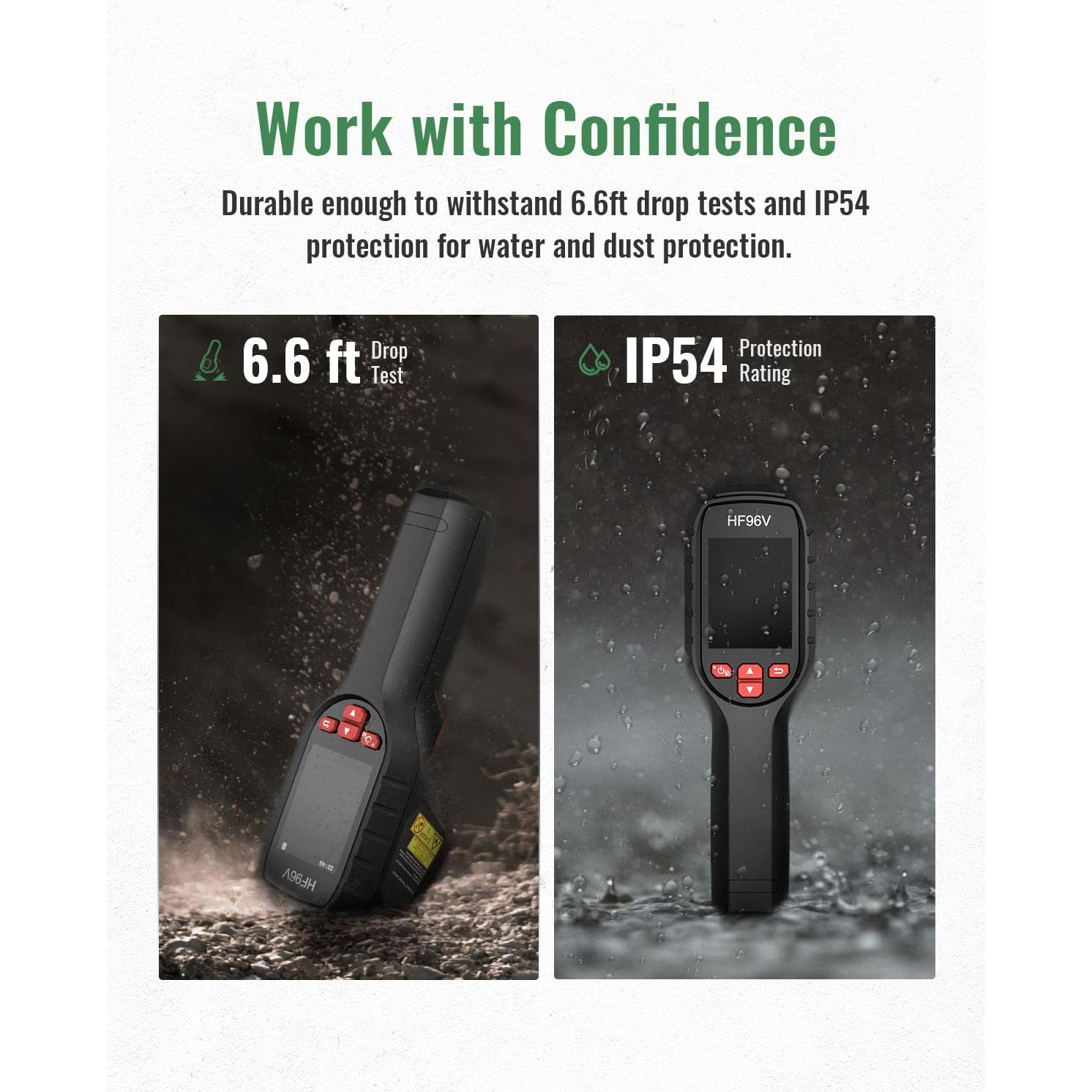 Cámara Térmica HSFTOOLS HF96V 240x240, Infrarroja IP54