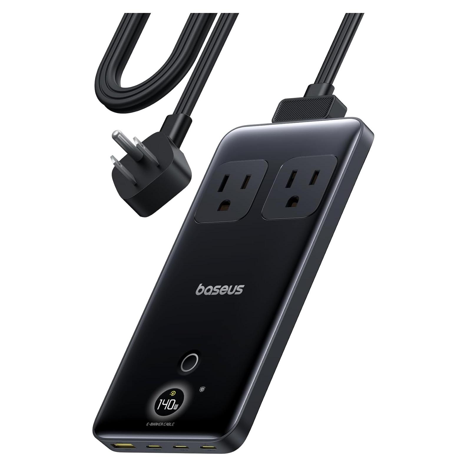 Baseus Blade Estación de Carga 140W 6-en-1 USB C con Pantalla