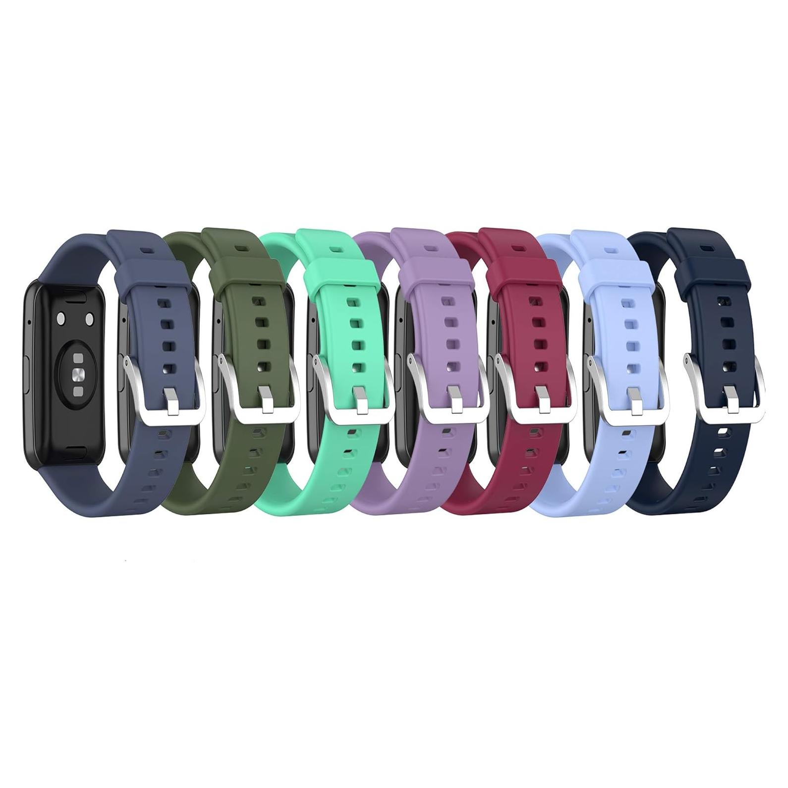 Correa de Silicona Resistente al Agua FitTurn para Huawei Watch Fit