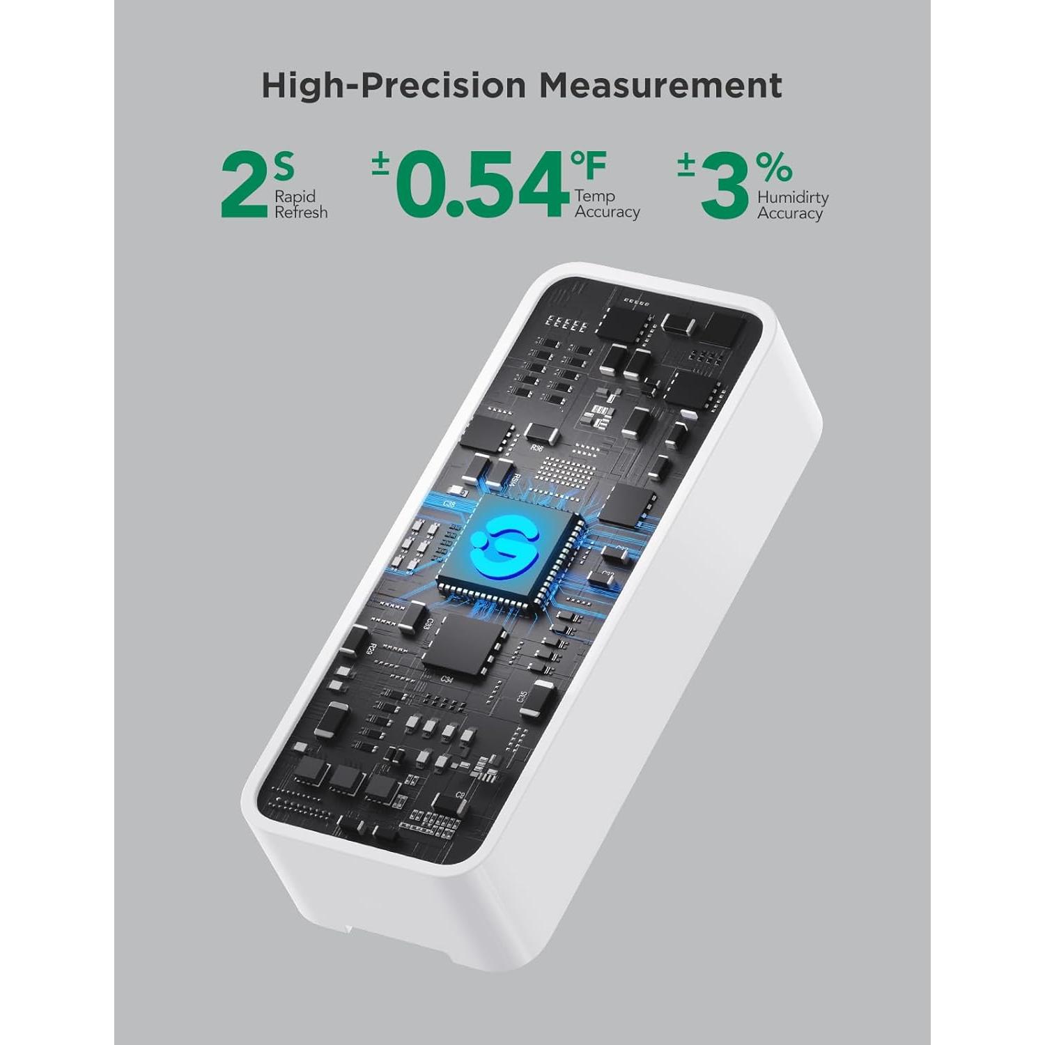 Termómetro Higrómetro Bluetooth GoveeLife H5110 Paquete de 3