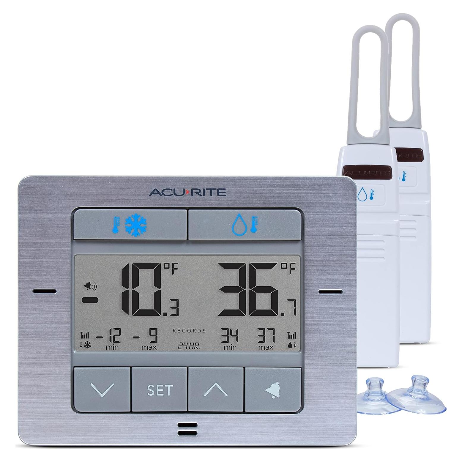 Termómetro Digital Inalámbrico AcuRite para Refrigerador y Congelador