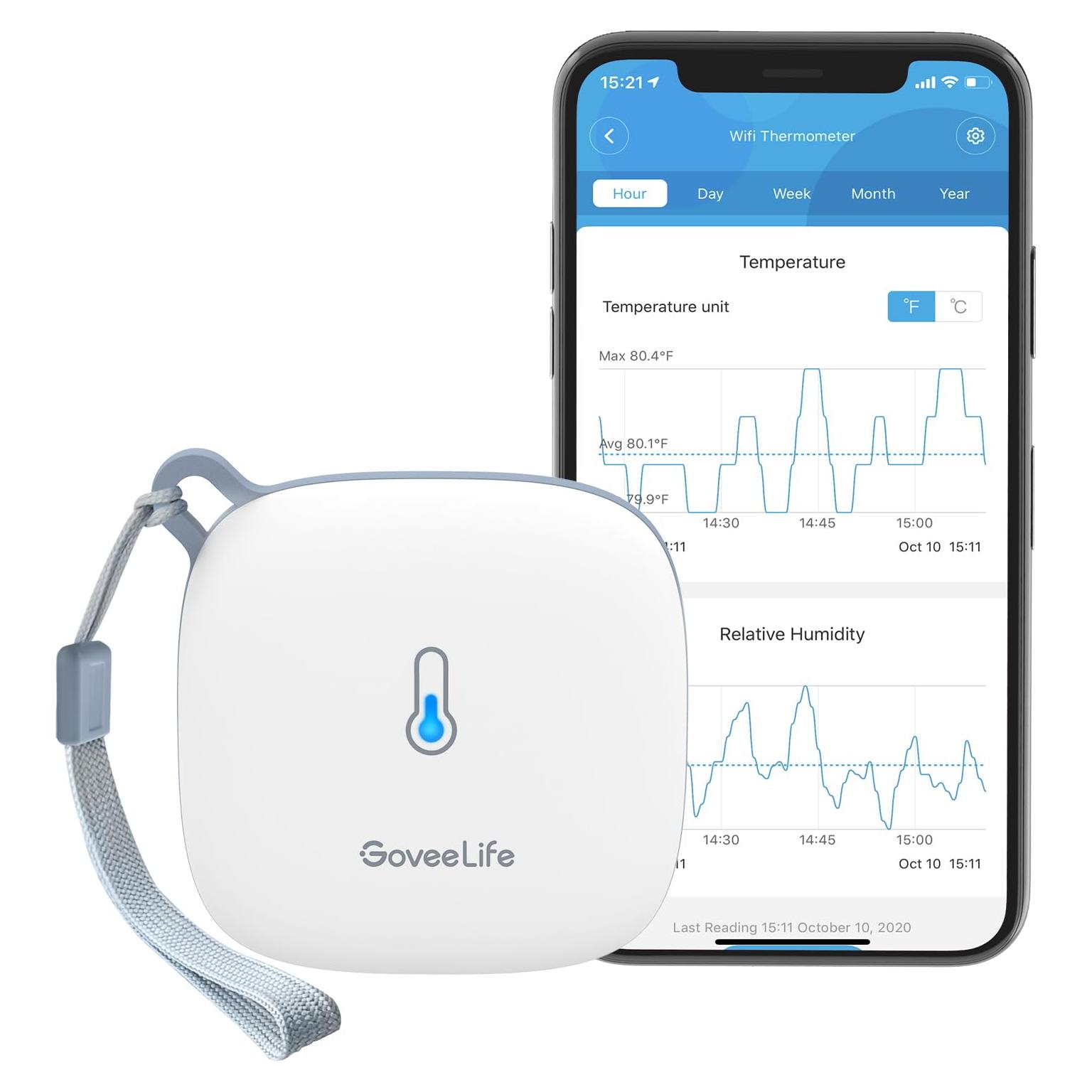 Higrómetro Termómetro Inteligente GoveeLife H5179 WiFi