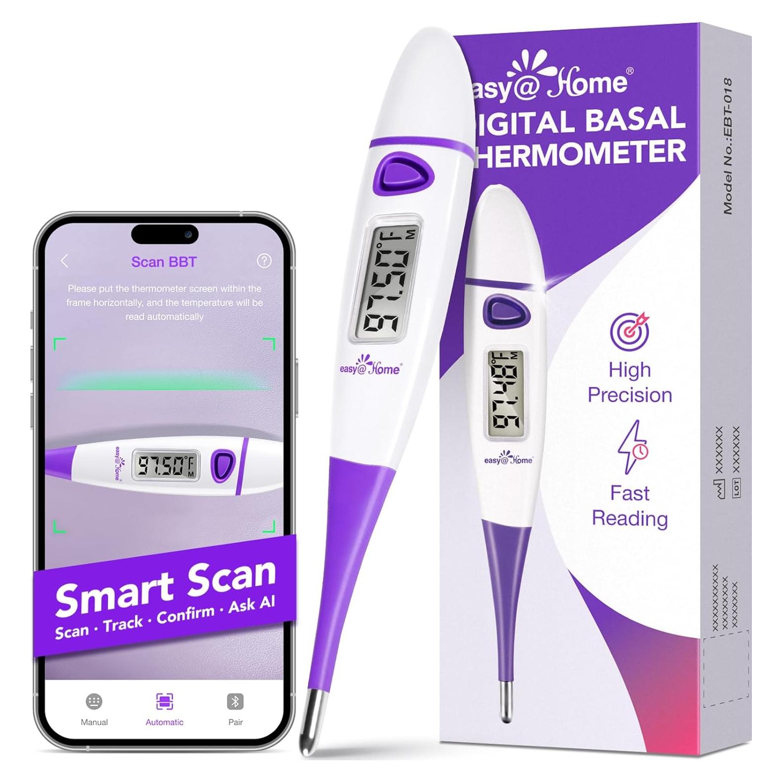 Termómetro Basal Easy@Home BBT Digital para Fertilidad