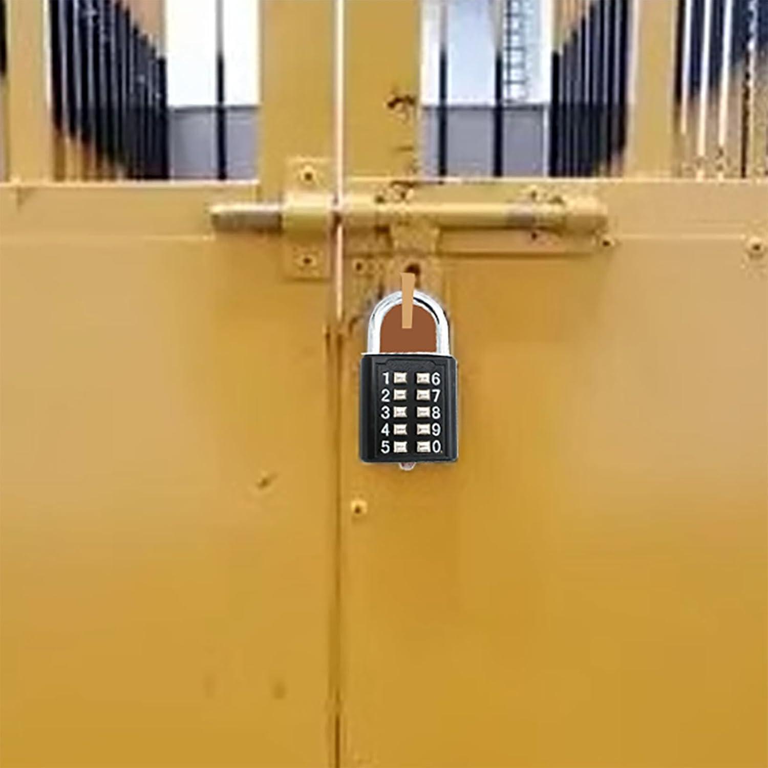 Candado de Combinación Zeng Modelo ze-mms10 Negro