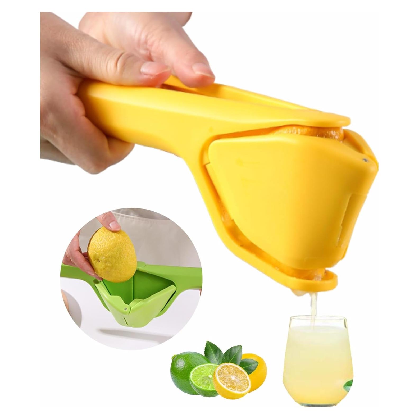 Exprimidor de Limón Manual iStarcas Amarillo Plegable 0.6L