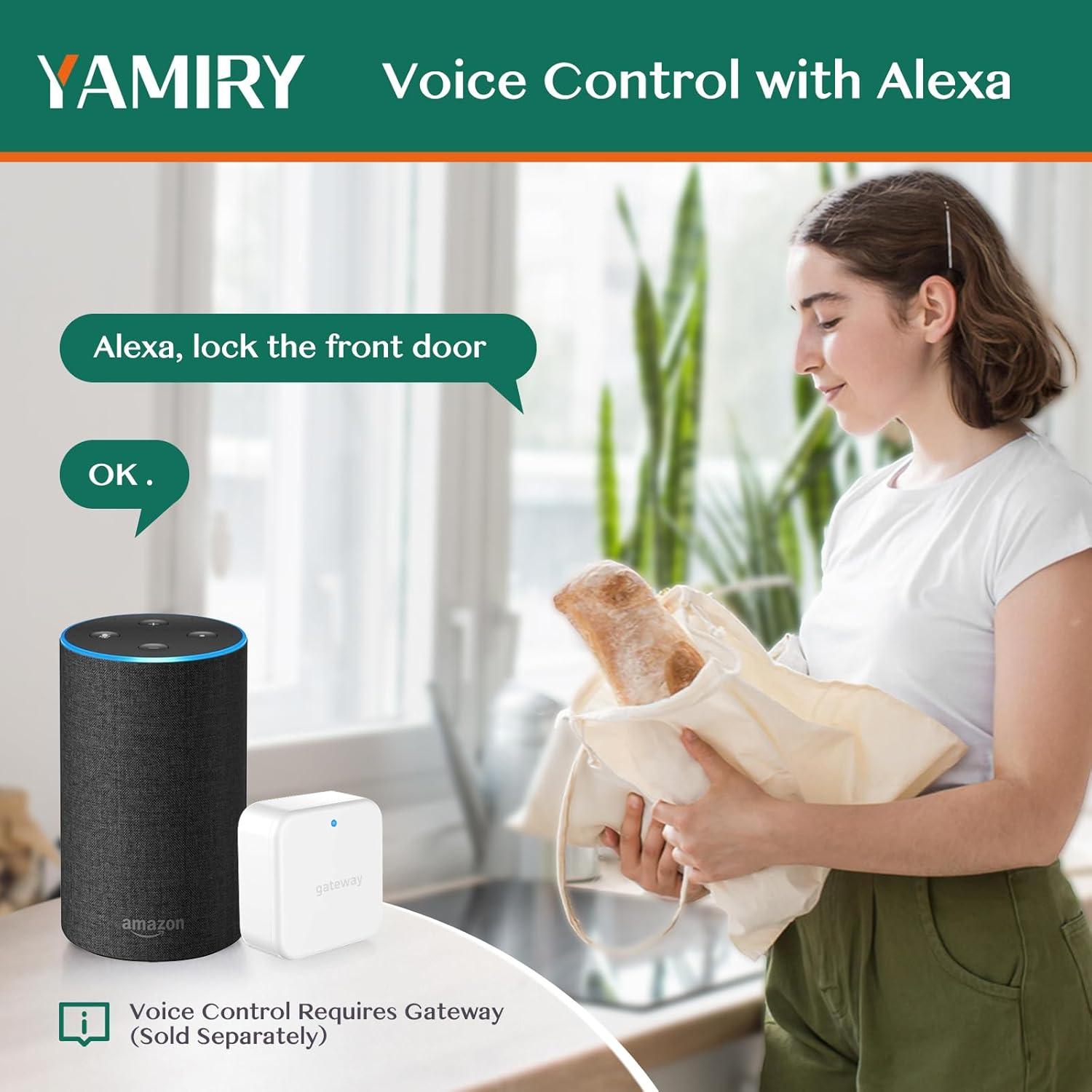 Cerradura Inteligente Yamiry H1B Biométrica Control App