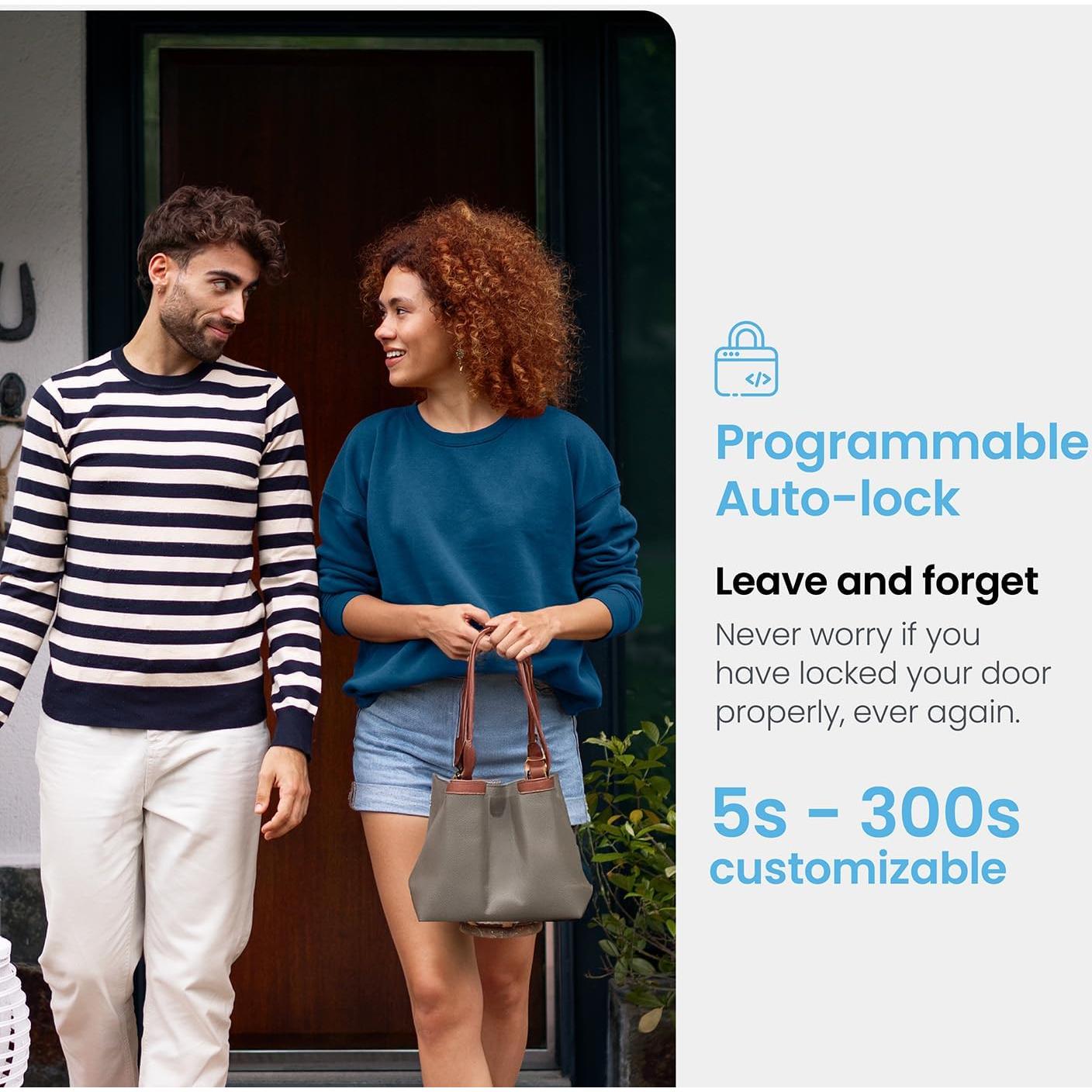 Cerradura Inteligente Lockly Secure Pro Wi-Fi Huella Dactilar